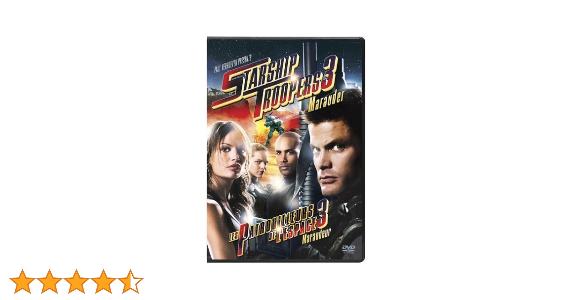 Starship Troopers 3: Marauder (Bilingual): Amazon.ca: Casper